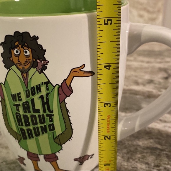 ****SOLD****Disney Encanto “We Don’t Talk about Bruno” graphic ceramic mug - Picture 3 of 5